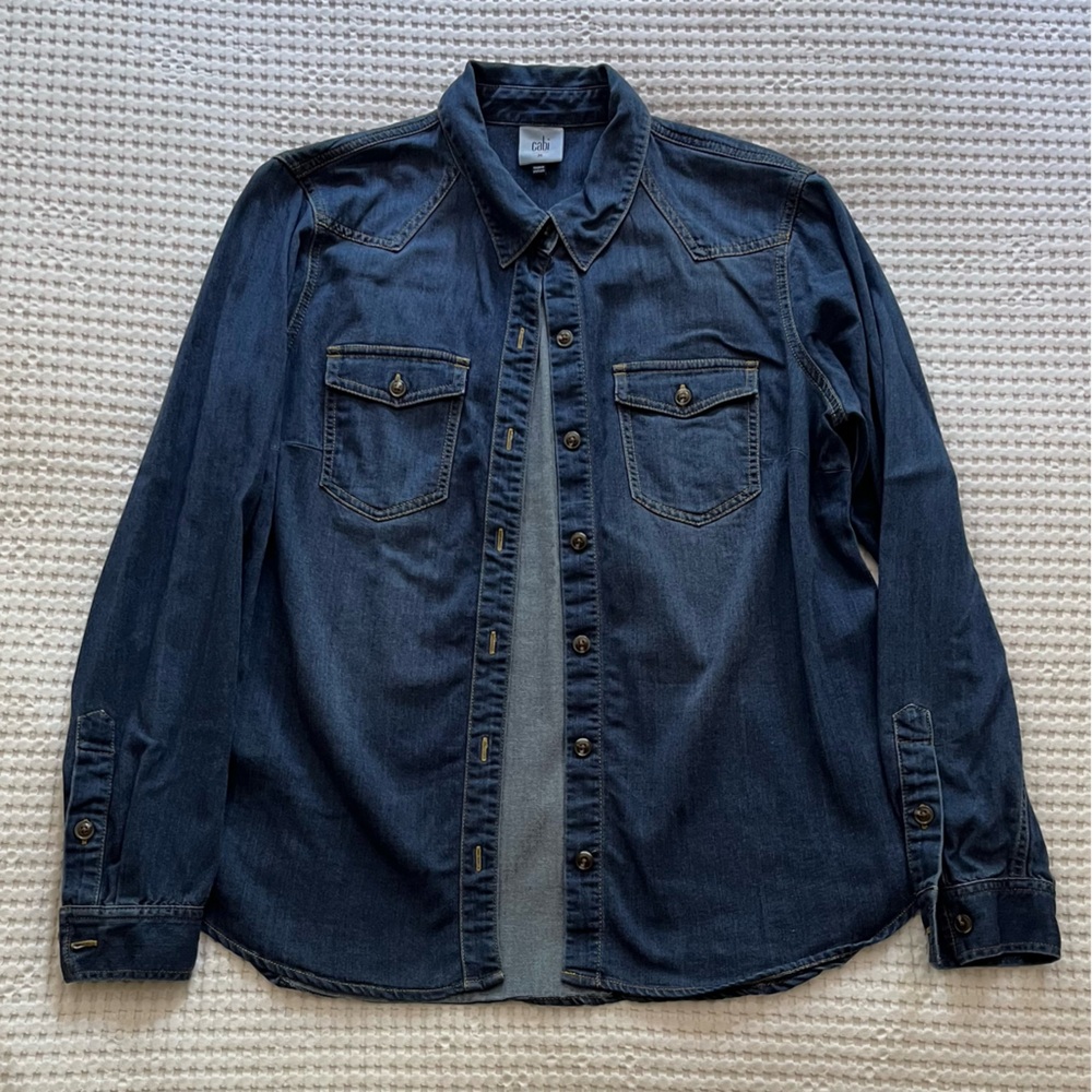 Cabi Denim Dress Shirt